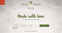 Desktop Screenshot of costabravabistro.com